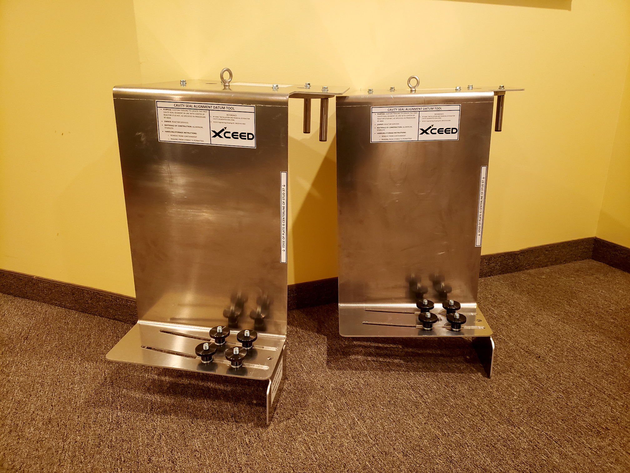 Xceed's Custom-Engineered Reactor Cavity Seal Alignment Tool